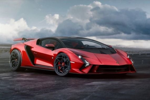 Invencible, Supercar Terakhir Lamborghini yang Pakai Mesin V12 - JPNN.COM