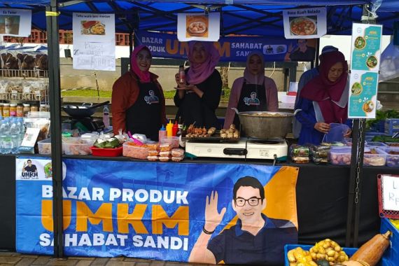 Dongkrak Omzet Penjualan, UMKM Sahabat Sandi Uno Gelar Bazar di Bandung - JPNN.COM
