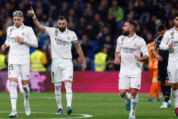 Real Madrid Berpesta Gol, Karim Benzema Masuk Buku Rekor - JPNN.COM