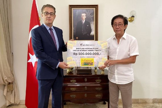 Sido Muncul Berikan Donasi Rp 500 Juta untuk Korban Gempa Turkiye - JPNN.COM