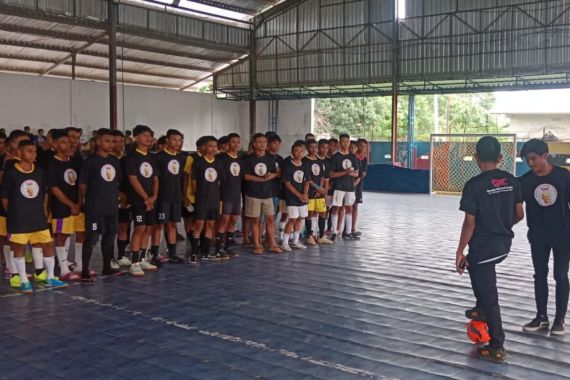 Ganjar Milenial Sumba Timur Gelar Turnamen Futsal - JPNN.COM
