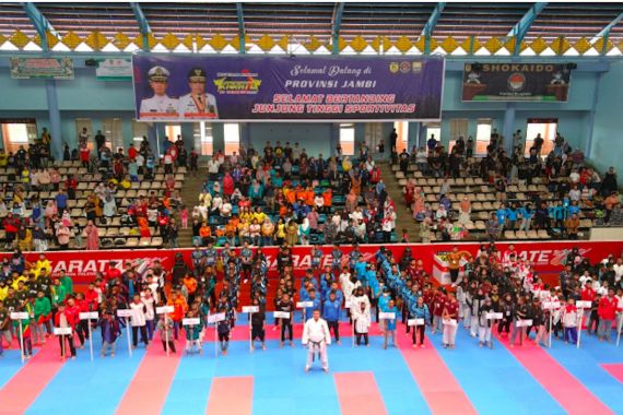 TNI AL Gelar Turnamen Karate Se-Sumatra Tahun 2023 - JPNN.COM