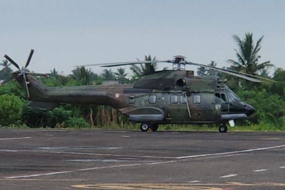 Lanud Roesmin Nurjadin Terjunkan Tim SAR dan Super Puma Bantu Evakuasi Helikopter Irjen Rusdi - JPNN.COM