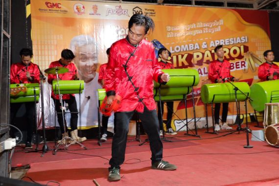 Ganjar Milenial Jatim Gelar Lomba Musik Patrol untuk Lestarikan Kesenian - JPNN.COM