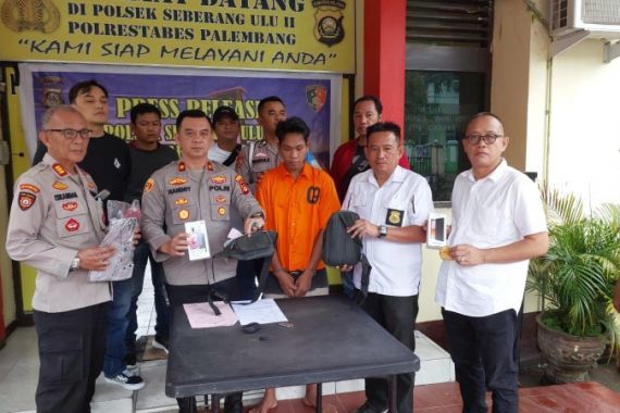 Sempat Buron, Pembobol Bedeng di SU II Palembang Ditangkap, Sudah Beraksi 25 Kali - JPNN.COM
