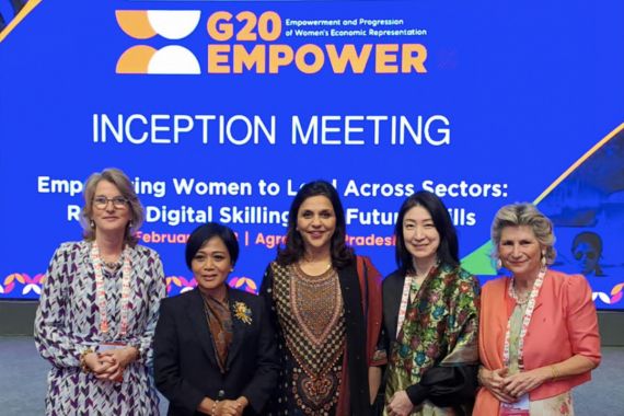 Rinawati Prihatiningsih Mewakili Delegasi G20 Empower Indonesia di India - JPNN.COM