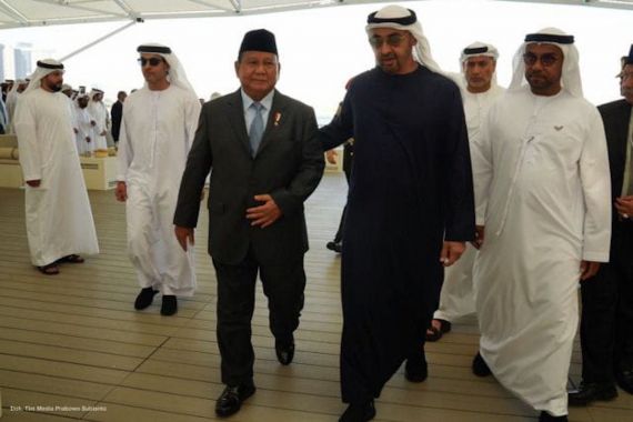 Kunjungi Abu Dhabi, Menhan Prabowo Hadiri Undangan Presiden UEA MBZ - JPNN.COM