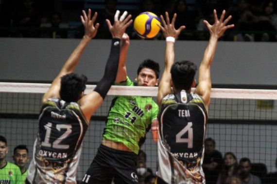 Final Four Proliga 2023: Jakarta STIN BIN Gusur Jakarta Lavani Allo Bank - JPNN.COM