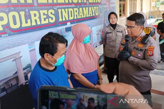 Pasutri Tersangka Arisan Bodong di Indramayu Ditangkap, Lihat Tampangnya - JPNN.COM