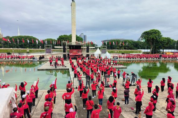 Panaskan Mesin Politik untuk Pemilu 2024, PDIP Gelar Sicita di Lapangan Banteng - JPNN.COM