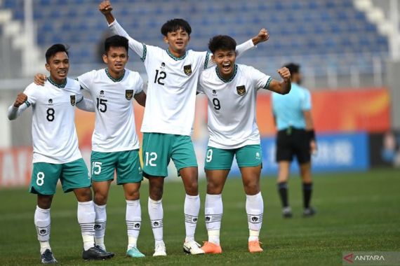Piala AFC U-20 2023: Hokky Bikin Gol, Timnas U-20 Indonesia Kalahkan Suriah 1-0 - JPNN.COM