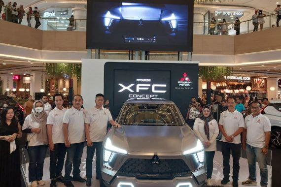 Mitsubishi XFC Concept Sapa Warga Pekanbaru, Siap Jadi Game Changer - JPNN.COM