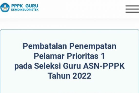 Penempatan 3.043 P1 PPPK 2022 Dibatalkan, Ketum Guru Lulus PG Acungkan Jempol - JPNN.COM