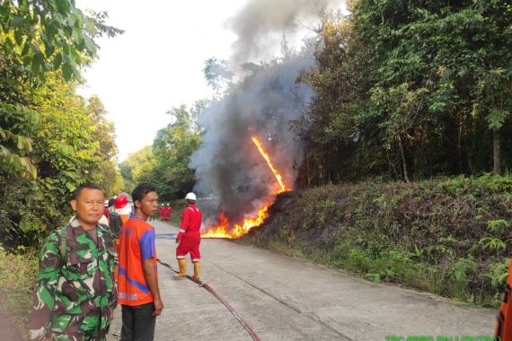 Line Pipe Pertamina Pendopo PALI Terbakar, Ini Penyebabnya - JPNN.COM