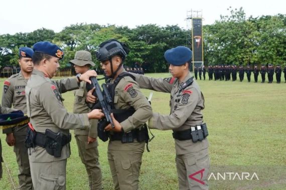 Persiapan Mengawal Pemilu 2024, Brimob Polda Kalsel Asah Kemampuan Urban Warfare Personel - JPNN.COM