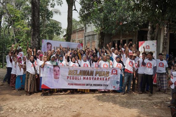Mak-Mak di Kabupaten Bogor Mendukung Puan Maharani Maju di Pilpres 2024 - JPNN.COM