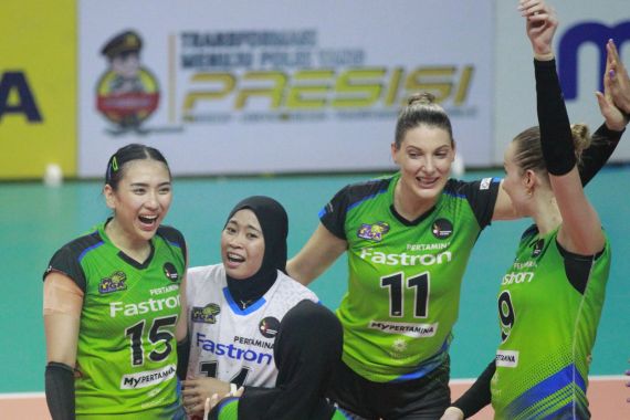 Yolla Yuliana cs Siap Revans Lawan Bandung bjb Tandamata di Final Proliga 2023 - JPNN.COM