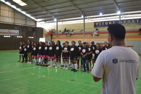 Ganjar Milenial Center Menggelar Trofeo Futsal Putri di Kupang - JPNN.COM