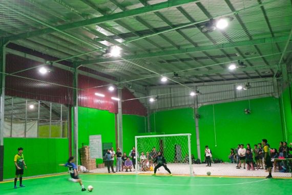 Ganjar Milenial Center Kaltim Menggelar Mini Turnamen Futsal Putri - JPNN.COM
