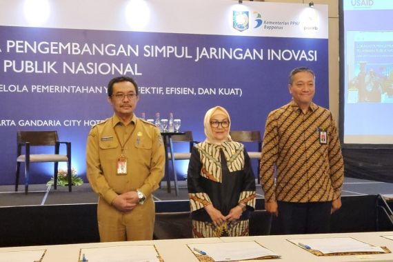 Kepala BSKDN Teken Perjanjian Kerja Sama Pengelolaan JIPPNas bersama KemenPAN-RB & LAN - JPNN.COM