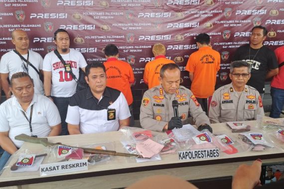 Operasi Senpi Musi 2023, Polrestabes Palembang Amankan Ratusan Senjata Rakitan - JPNN.COM