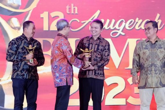 Peruri Peringkat Teratas di Anugerah BUMN 2023 - JPNN.COM