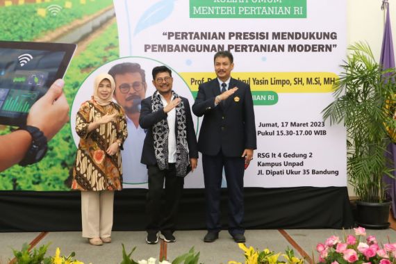 Mentan SYL Ajak Mahasiswa Wujudkan Pertanian Presisi - JPNN.COM