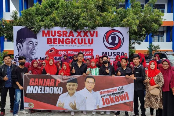 Peserta Musra Bengkulu Ramai Dukung Ganjar-Moeldoko Lanjutkan Kepemimpinan Jokowi - JPNN.COM