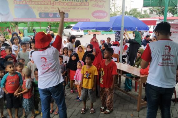 Moeldoko Center Gelar Trauma Healing dan Suntik Vitamin C Gratis di Jakut - JPNN.COM