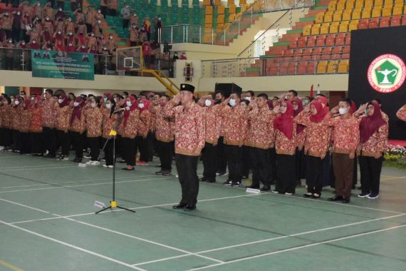 Gelar Apel Akbar, Perawat Indonesia Komitmen Kukuhkan Bingkai Kebangsaan - JPNN.COM