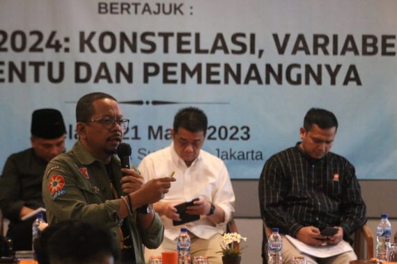 Qodari: Jokowi Jadi Tokoh Kunci Memenangi Pilpres 2024 - JPNN.COM