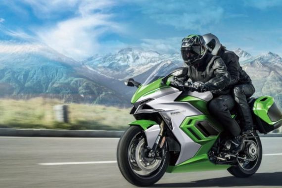 Kabar Terbaru Konsep Motor Hidrogen Besutan Kawasaki, Wow! - JPNN.COM