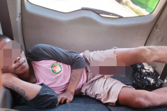Lompat dari Mobil karena Ingin Kabur, Pria Bertato Ini Ditembak Polisi - JPNN.COM