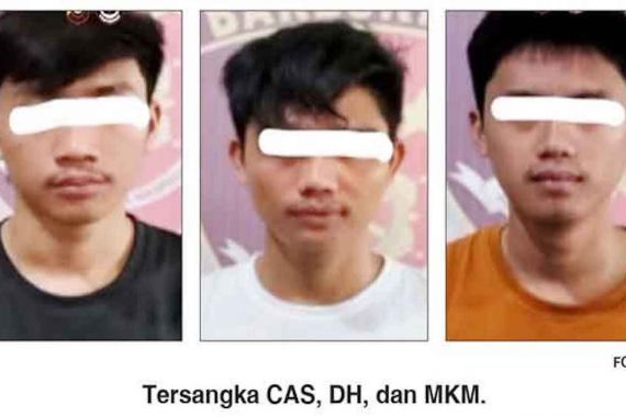 3 ABG Penganiaya dan Penembak Briptu Suhadi Ditangkap, Tuh Tampangnya - JPNN.COM