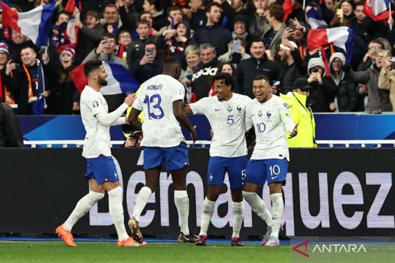 Kualifikasi Euro 2024: Mbappe Cetak 2 Gol, Prancis Menang 4-0 atas Belanda - JPNN.COM