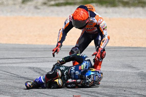 MotoGP 2023: Nasib Marc Marquez, Sudah Jatuh Tertimpa Tangga - JPNN.COM