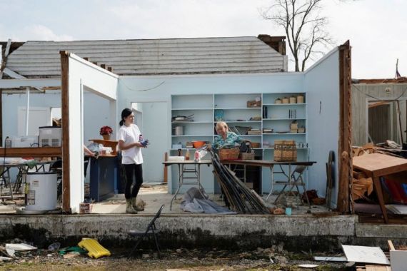 Tornado Memorak-porandakan Mississippi, Joe Biden Tetapkan Status Darurat - JPNN.COM