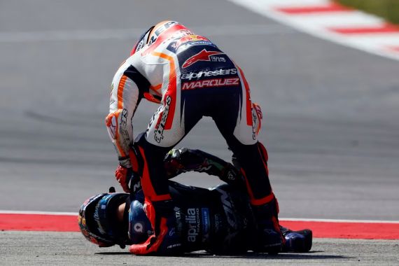 MotoGP 2023: Marc Marquez Bikin 'Ulah', Jorge Martin Bereaksi Keras - JPNN.COM