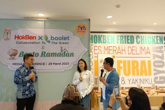 HokBen & Boolet Mendaur Ulang Sumpit Bekas, Ada Bento Ramadan, 2 Menu Baru - JPNN.COM