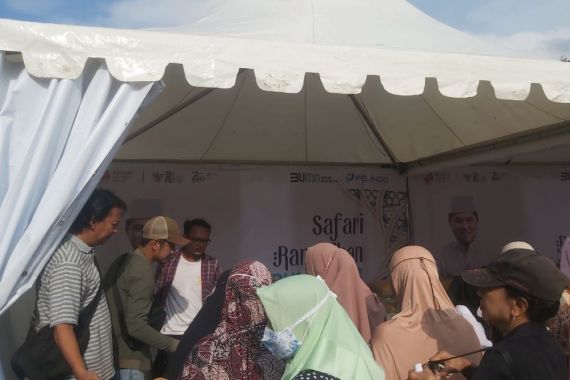 'Safari Ramadhan BUMN 2023', Pelindo Berbagi lewat Pasar Murah - JPNN.COM