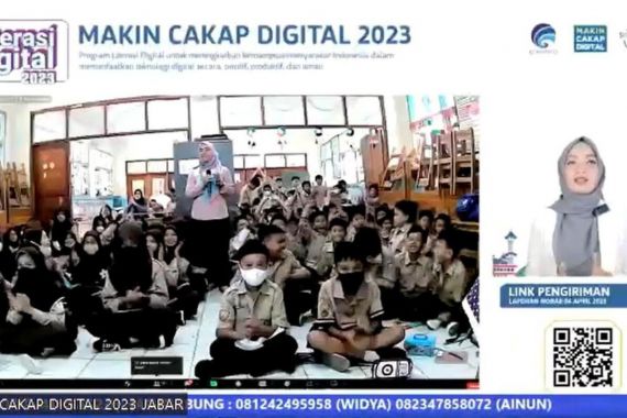 Siswa SD di Bogor Diajak Mengenal Literasi Digital Sejak Dini - JPNN.COM