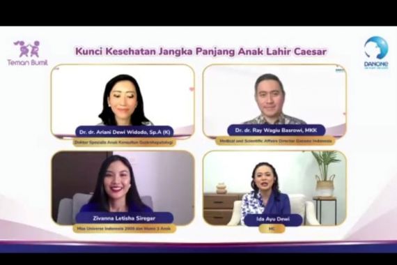 Persalinan Sesar Meningkat, Danone Gencar Kampanye Kesehatan Jangka Panjang Anak - JPNN.COM