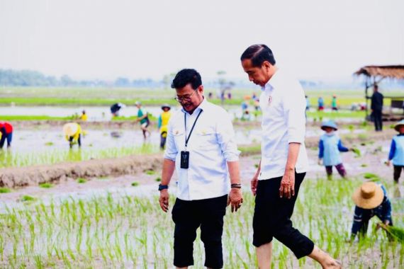 Jokowi Senang Petani Tuban Gunakan Pupuk Organik, Mentan SYL: Saya Siap Memperluasnya - JPNN.COM