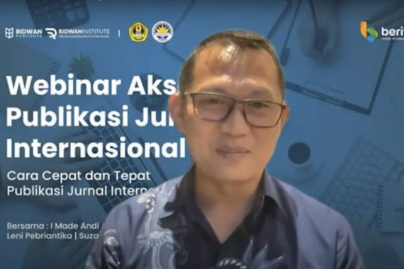 Ridwan Institute Dukung Akeselarasi Publikasi Jurnal Internasional di Indonesia - JPNN.COM