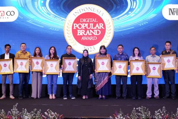 Belasan Brand Raih Indonesia Digital Popular Brand Award 2023 - JPNN.COM