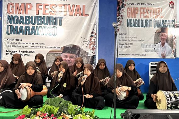 Ganjar Muda Padjajaran Adakan Festival Marawis di Tasikmalaya - JPNN.COM