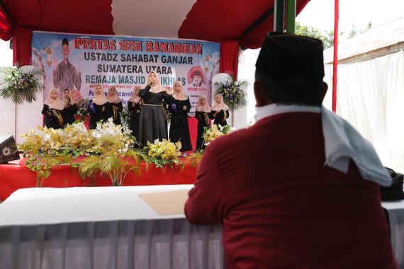 Usbat Ganjar Adakan Pentas Seni Ramadan Bareng Remaja di Serdang Bedagai - JPNN.COM