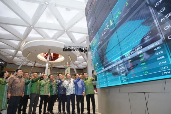 Trimegah Bangun Persada Melantai di Bursa Saham, Antusias Investor Begitu Tinggi - JPNN.COM