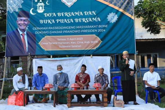 Dukung Ganjar Pranowo, Gerakan Passeddingeng Masyarakat Bone Gelar Doa Bersama - JPNN.COM