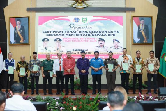 Sengketa Tanah Kerap Terjadi, Gubernur Herman Deru Dorong PTSL di Sumsel Dipercepat - JPNN.COM